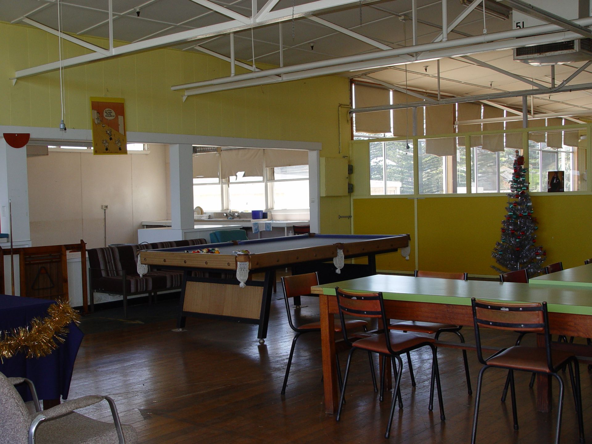 The Staff Canteen - December 2005 just before the Pleasant Hill factory closed. Photo: Tim Carlton  