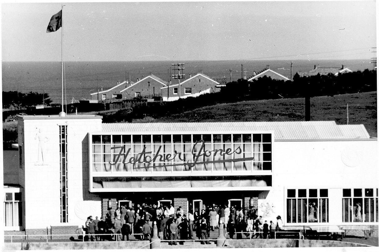Opening of Pleasant Hill Factory 1948.  Photo: Jones Family Collection