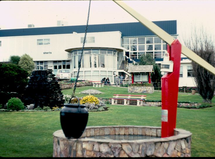 The wishing well in 1978.  Photo: Jones Family Collection 