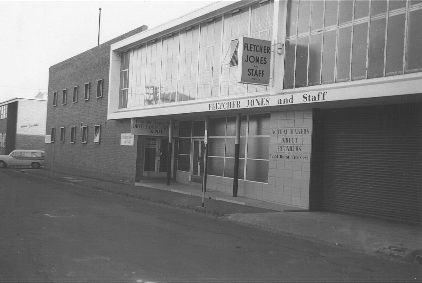 The building at 2-6 Brunswick St where FJ operated from 1966-1982. Photo: Jones Family Collection 