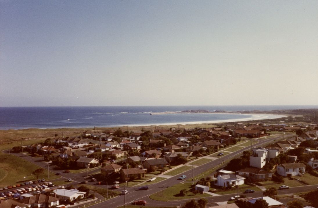 The view to the south west from the top of the Silver Ball in 1984.Photo: Gary Kelly