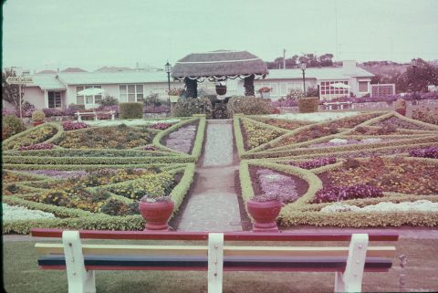 Detail Fletcher's Garden's, 1963. Photo shared by Ken Duus
