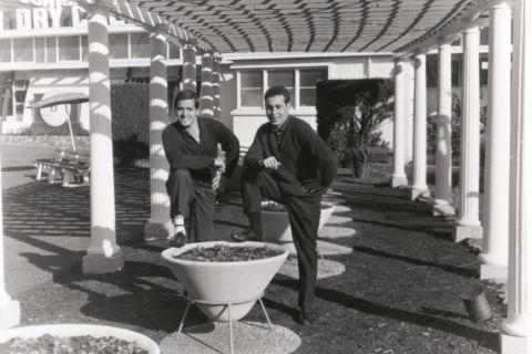 Gae and Nino - Italian tailors in the FJ Gardens - photo from Gaetano Remine