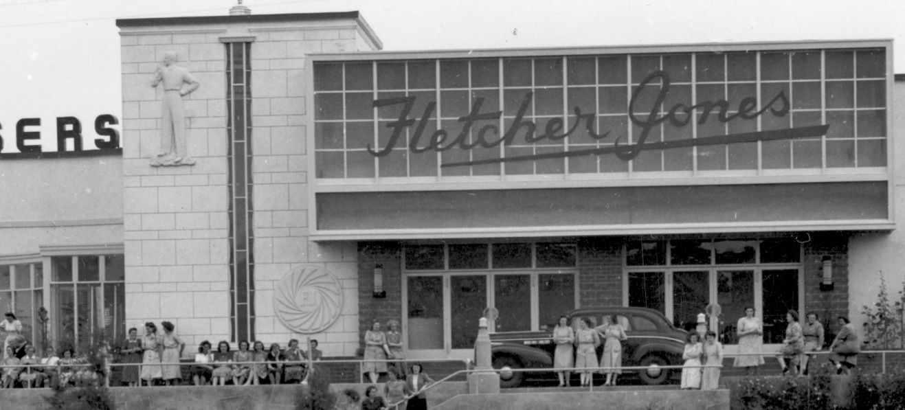 The FJ Buick remembered by so many.  At one time, there were 52 FJ company cars!  Photo: Jones Family Collection   