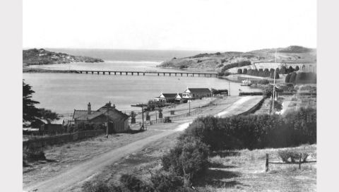 Proudfoots on the Hopkins's River.  Photo:unknown